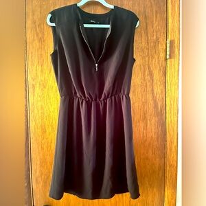 Short black casual dress